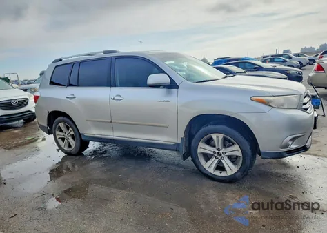 2012 Toyota Highlander Limited z USA, uszkodzony, nr VIN 5TDYK3EH9CS064942